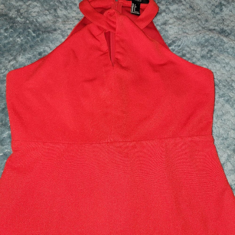 Halter Red Dress Size SP